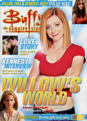 Revista Buffy Vamoire Slayer Willow 's World Alyson Hannigan