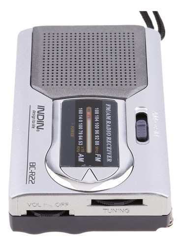 Bolsillo Portátil Radio Fm