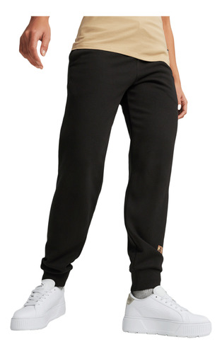 Pants Puma Casual Ess+ Animal Mujer Negro