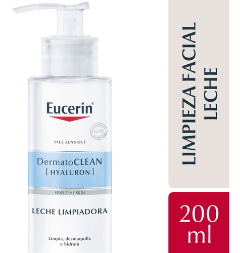 Eucerin Dermatoclean Leche Facial Limpiadora 200ml