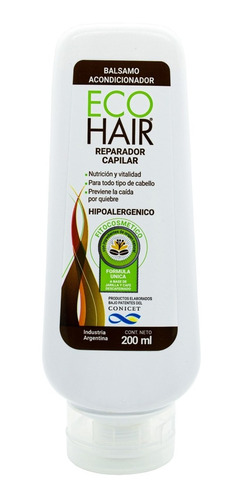 Eco Hair Bálsamo Acondicionador Anti Caída X 200ml Local
