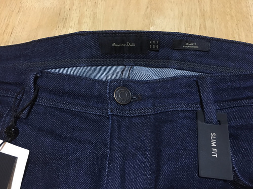 Jeans Massimo Dutti Denim Talla 34 (Usado)