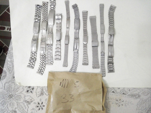 Mallas De Relojes Pulsera Para Repuestos Sin Marca Ms33