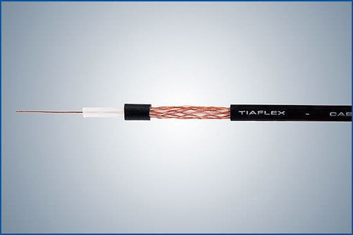 Cabo Coaxial 75 Ohms 4,00 Mm - 100% Cobre - 30 Metros