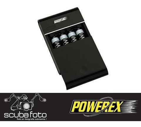 Imagen 4 de 8 de Powerex Cargador 4 Baterías (inc. 4 Bat.)- Mh-c204u-041gs