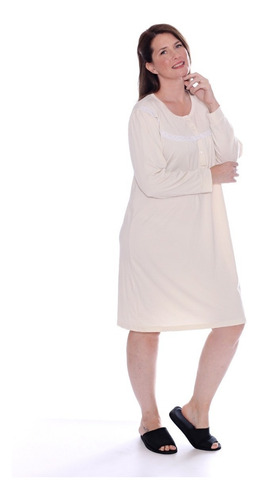 Imagen 2 de 7 de Camison De Mujer Invierno Art 535