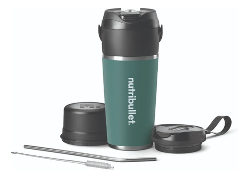 Nutribullet Flip Portatil Eucalipto Carga Usb Verde Oscuro