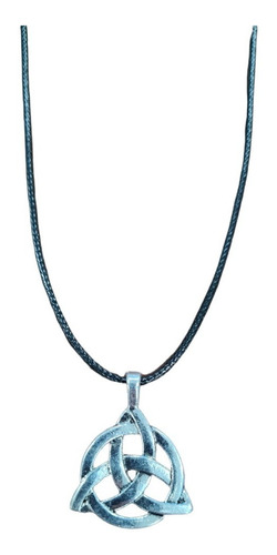Imagen 1 de 5 de Cadena Collar Triqueta Celta Amuleto Talisman Proteccion