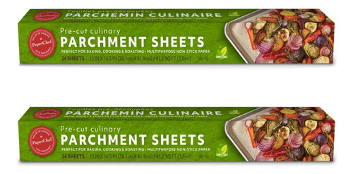 Papel Pergamino Antiadherente Multiusos 15x16.5 24 Hojas