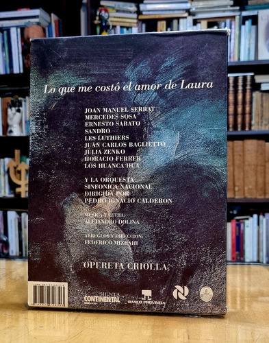 Lo Que Me Costo El Amor De Laura - Dolina - Libro Cd Caja (Usado)