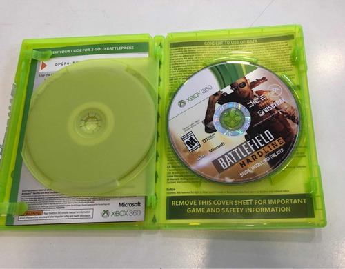 Juego Xbox 360 Battlefield Hardline