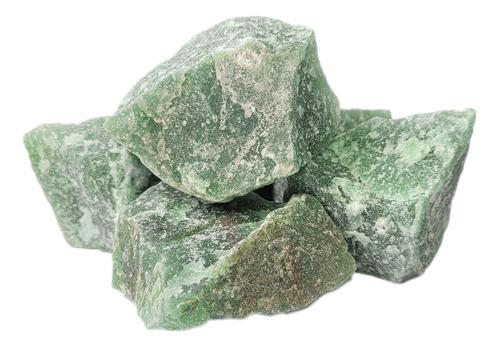 Quartzo Verde Pedra Natural Bruta 250g Saúde Harmonia Paz 