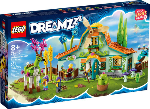 Lego Dreamzzz 71459 Estábulo Das Criaturas Dos Sonhos - Quantidade De Peças 681