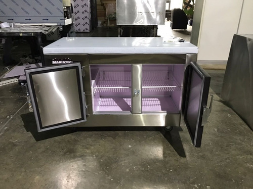 Imagen 2 de 2 de Mesa Refrigerada 3 Puertas Conservación Restaurante Nueva