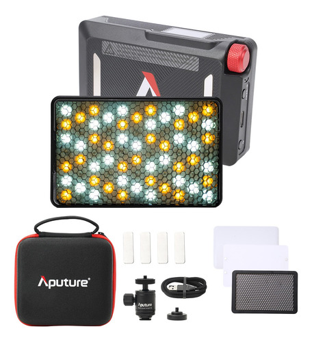 Luz De Vídeo Led Aputure Mc Pro Rgbww Para Cámara