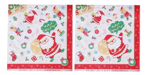 Guardanapos De, Guardanapos De Papel Papai Noel
