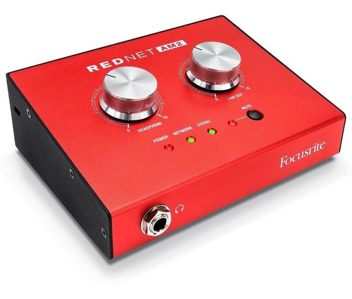 Interfaz Focusrite Rednet Am2 Monitoreo Estereo