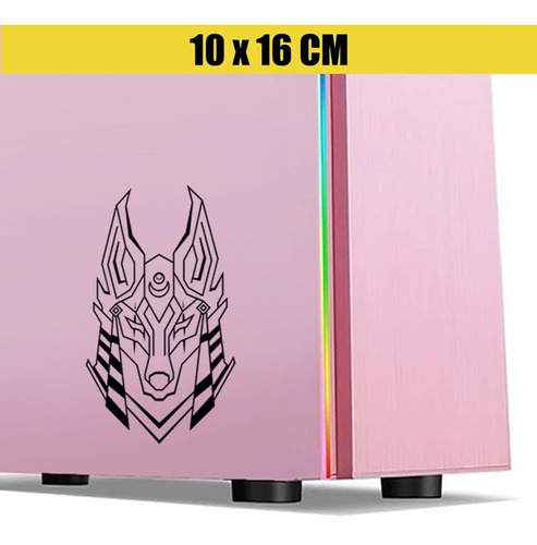 Adesivo Sticker Skin Gabinete Pc - Anubis Egipcio