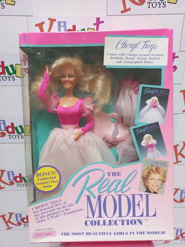 Real Model Cheryl Tiegs Collection Barbie Antiga 80 90 1989