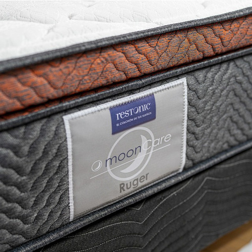 Colchón Queen Restonic Mooncare Confort Ortopédico Queen Size