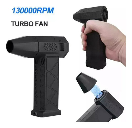 M Miniventilador Turbo Jet Superpotente De 130000 Rpm, Y