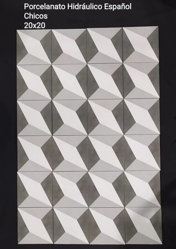 Porcelanato Hidráulico 3d Chicos 20*20
