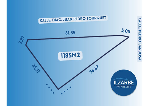 Importante Terreno En Esquina (a 300mts De La Laguna)