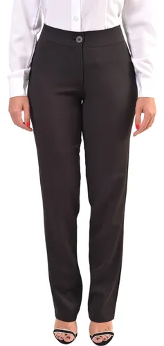 Calça Social Feminina Oxford Com Elastano - Pronta Entrega
