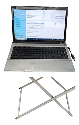 Notebook Daten Dt02 M5 Intel Core I5 Ssd 500 Gb Cinza (Usado)