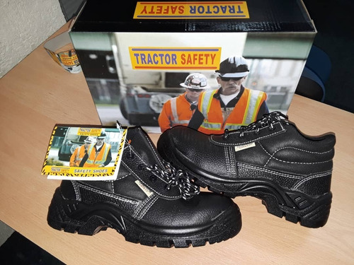 Bota De Seguridad Industrial Con Puntera Antirresbalante