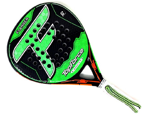 Paletas De Padel Top Force Flanker Abrassive Elite Eva