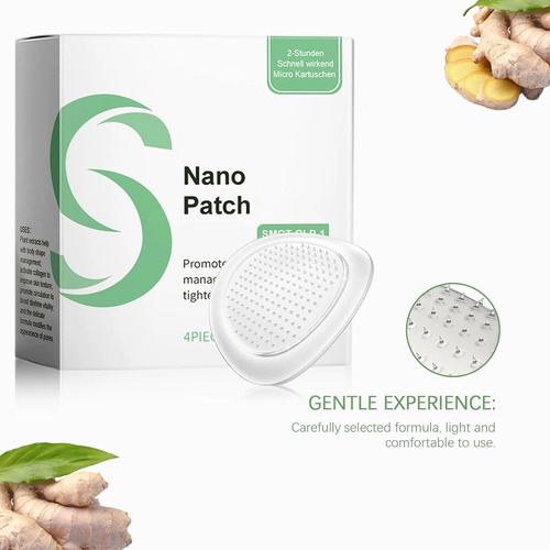 Nanopatch Smgt-glp-1, Ingredientes 100% Naturales, Suave