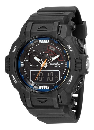 Relógio Masculino A Prova D'água Speedo Sport Lifestyle