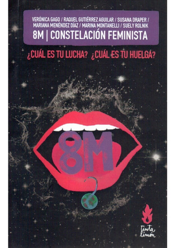 Libro 8m Constelación Feminista (negro). De Varios Autores