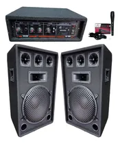 Comprar Combo Karaoke 2 Bafles+consola Potenciada Usb\u002Fbluetooth\u002F1mic