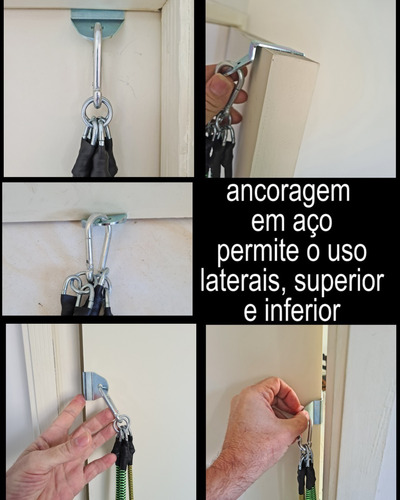 Imagem 4 de 5 de Elástico Para Exercícios Fittogo Cord 2 Conj (vermelho)
