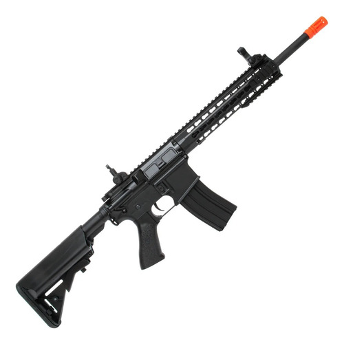 Rifle Airsoft Cyma Aeg M4a1 Custom Et Cm515s Preto 0 Mm (Usado)