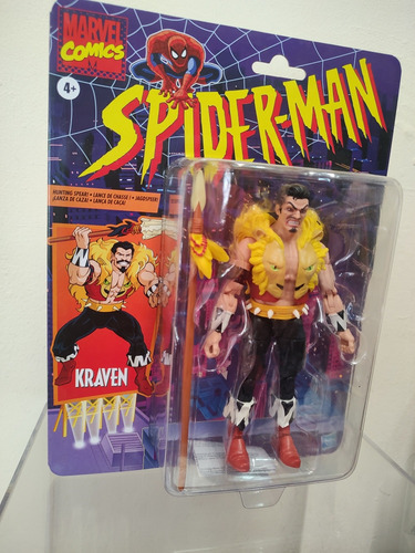 Marvel Legends Kraven Retro Figura Original Hasbro (nueva) (Usado)