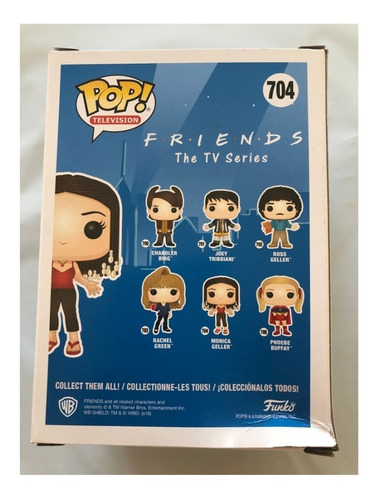 Boneco Pop Funko Friends Monica Geller As #704