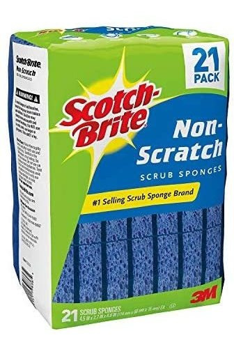 Esponjas Para Fregar Scotch Brite Blue Que No Rayan Paquete