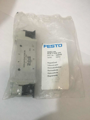 Electroválvula Vuvg-l14-p53e-t-g18-1p3 Festo (Usado)