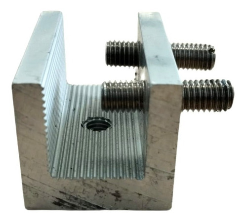 Power Clamp Para Paneles Solares Con Tornillos (10 Pzas)