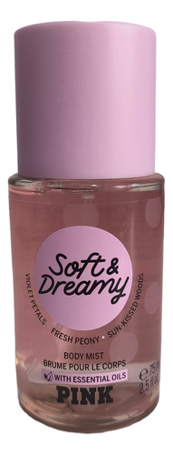 Splash Soft & Dream. Pink Victoria's Secret. 75 Ml. Mini