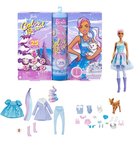 Barbie Color Reveal Calendario De Adviento