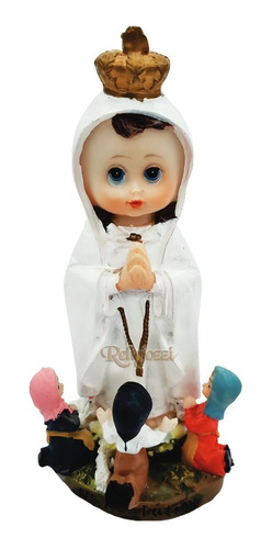 Virgen De Fatima Bebe 20cm Poliresina 529-39254