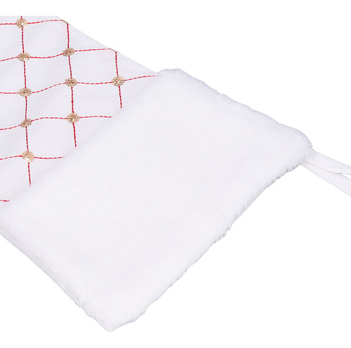 Bolsa De Regalo Con Forma De Calcetín Navideño, Adorno De Le