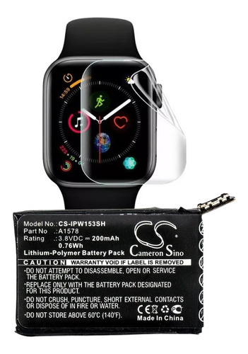 Hidrogel + Acumulador Compatible Con Applewatch Serie 1 38mm