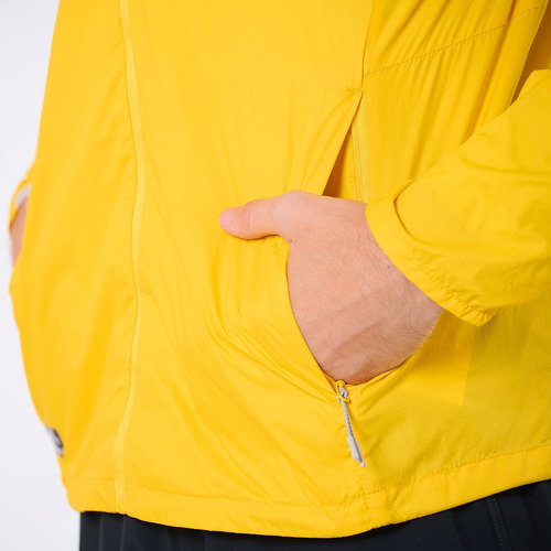 Campera Hombre Saucony Rompeviento Peregrine Packaway Yellow