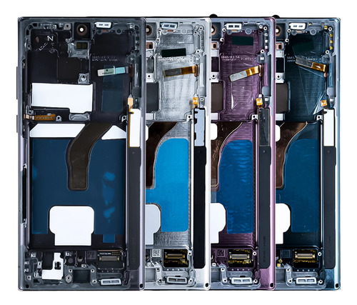 Pantalla Display Para Samsung S22 Ultra S908 C/marco + Tapa