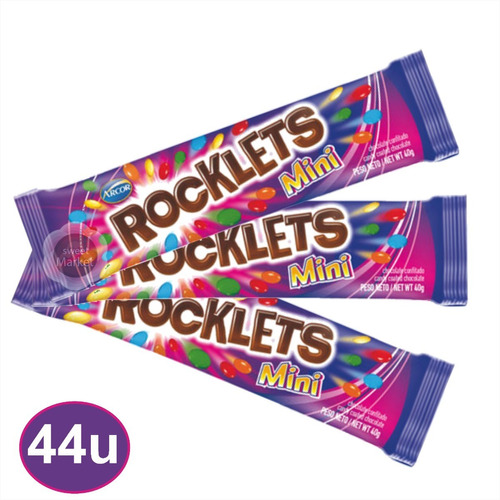 Mini Rocklets 10g X 44 Unidades - Oferta En Sweet Market
